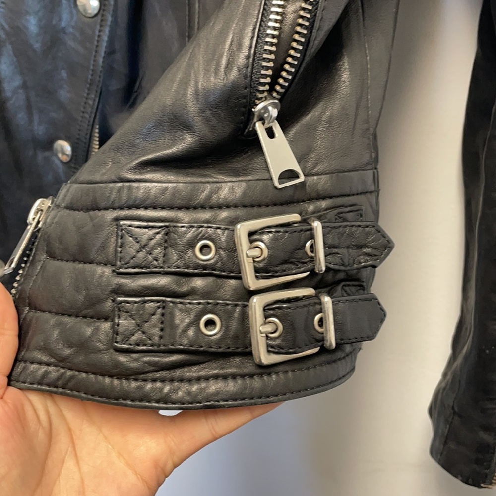 Anine Bing moto leather jacket - Picture 6 of 8